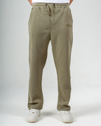 Mint Green Straight Leg Cotton Sweatpants