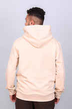 Beige Hoodie with Large Cargo Pocket