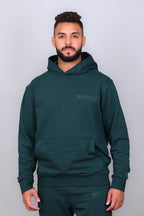 Green Hoodie with Large Cargo Pocket