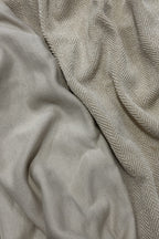 Beige French Terry Cotton