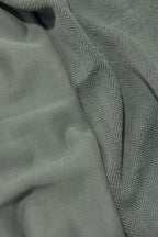 Olive Green French Terry Cotton