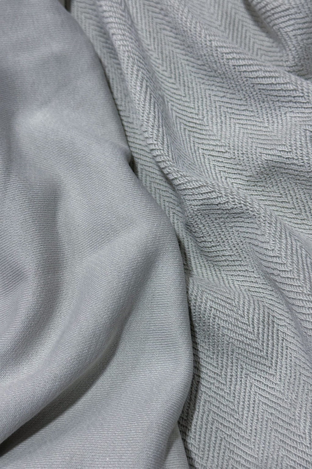 Light Gray French Terry Cotton