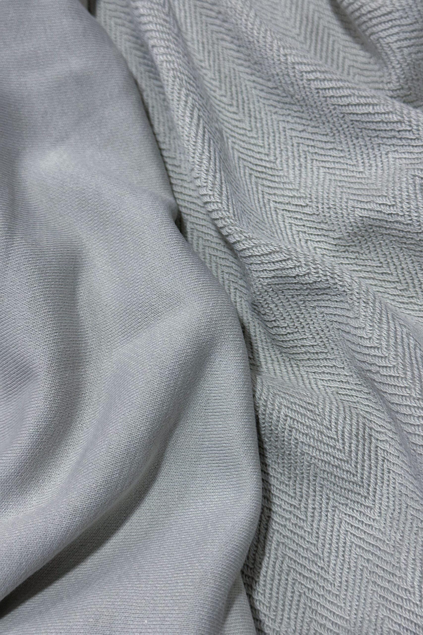 Light Gray French Terry Cotton