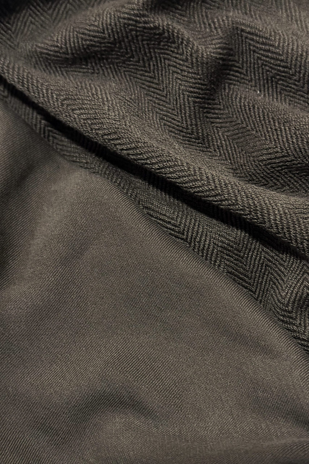 Brown French Terry Cotton