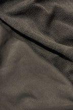 Brown French Terry Cotton